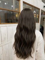 ヘアーループセラデザインワークス(Hair ruup Sela design works) 透明感たっぷり♪オリーブグレージュ