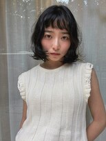 ルノ(RUNO) ショート・ボブレイヤー/レイヤーカット/顔周りレイヤー/20代