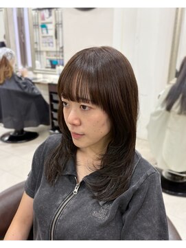 ヘアーアンドメイク シークタチカワ 立川店(Hair&Make Seek) グレージュ×レイヤーカット