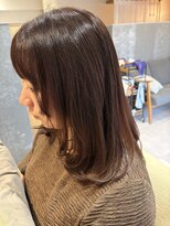 ブルーム ヘア デザイン ドゥーエ(bloom hair design due)&nbsp;レイヤー×ラベンダー【髪質改善/秋色//レイヤー/ラベンダー】