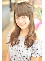 ケーツー心斎橋 クイーンズガーデン バイ ケーツー(K two QUEEN'S GARDEN by K two) 【K-two心斎橋】フェミニンカール~スウィート編み込み~