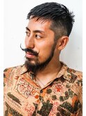 ジェントルマン刈り上げネープレスフェイドbarberショート@7