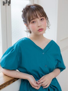 ヘアー アークス 上大岡店(hair ARKS) ショートバングでキュートアレンジ【ARKS上大岡】