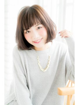 キュリオ 尾山台(curio) 【curio尾山台】 30代40代 モード3Dカラー × ミニマムボブ