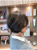 大人ショートボブ