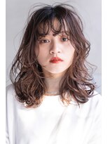 ケイト(kate)&nbsp;kate大宮　ラベンダーベージュ×波打ちミックス