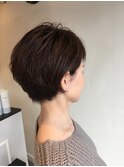 アシンメトリーショート