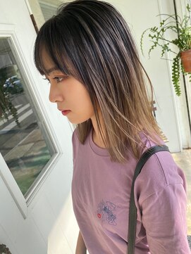 ナイーブヘアデザイン(NAiVE HAIR DESIGN) 【NAiVE hair】バレヤージュグラデーション