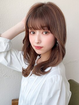 ラルユー 金山(LallYou) くすみブルー/テラコッタ/デジタルパーマ/くびれミディ