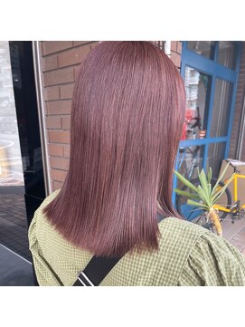 ヘアーサロンクレオ(CREO) ピンク