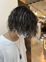 ヘアーグランデシーク(Hair Grande Seeek)&nbsp;ツイストスパイラルパーマ×メッシュ　マンバンSTYLE☆