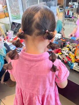 キサ ファータ 恵比寿(kisa fata) [オージュアサロン/恵比寿]玉ねぎヘアー/キッズカット