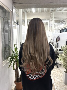 ハイエクステンション 京都駅前店(Hi-Extension) ハイトーンボブからミルクティーベージュ@dresser____ 001