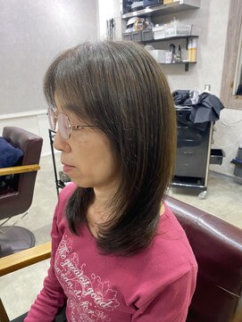 ハーツ(Heart's) 白髪染め落とし大人セミロング