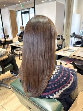 サラ(sarah) 酸性ストレート×ロングレイヤー