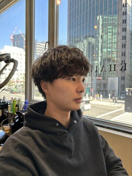 ハイル(KHAIR) 残ったパーマを活かせるスタイル　《谷　昂将》