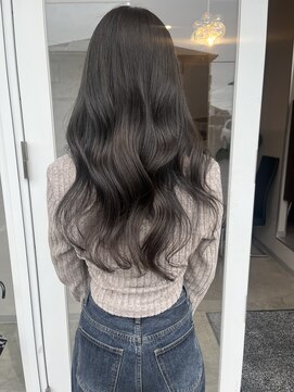 アイディー  高知(id) -高知 id-暗髪ダークグレージュ　韓国ヨシンモリ