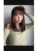 ロング小顔ワンカールレイヤー【三島】