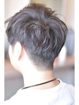 スイ(Sui) ナチュラルピンパーマ/ツーブロック/アップバング