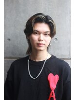 リノ 吉祥寺(Lino kichijoji)&nbsp;センターパートウルフマッシュハイライト吉祥寺