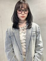 ペレ 梅田(PELE) 黒髪/ボブルフ/ネビージュ/小顔/ワンレン/梅田/髪質改善/前髪