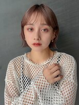 ガーデンヨコハマ(GARDEN YOKOHAMA) ミニボブ切りっぱなし似合わせカットメルティカラーダブルカラー