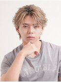 スパイキーショート/フェザーパーマ/メンズ/ニュアンスパーマ