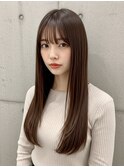 メルティカラー/フェミニンロング/似合わせカット/髪質改善