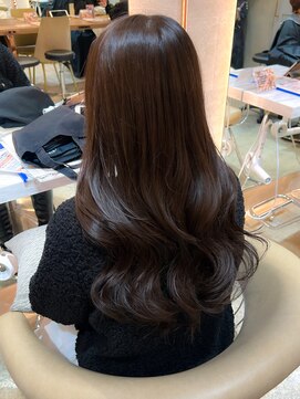 ロンド エスポワール 錦糸町(Lond espoir) ■カラーフェミニンロング似合わせカットウェーブミディアムt