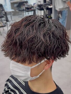 オーバル ジングウマエ(OVARL jingumae) 重めラウンドマッシュ×ルーズ縦落ち