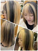 クリア 美容室&nbsp;カチューシャカラー☆ローライト