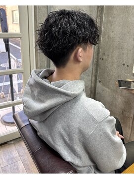 オムファミーユラグ(homme, famille raugh) ツイストスパイラルパーマ