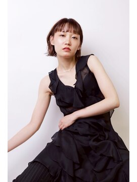 ラシェンテ リセ 西宮北口(La Sente Lycee) 10代20代30代40代オススメスタイル小顔マニッシュショートボブ