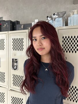 ハイプ(HYPE) 【藤沢/湘南】レッドカラー/暖色カラー/ワインレッド