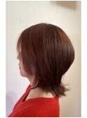 黒髪でも重く見えない。立体ハイライト×丸みショートボブ