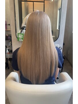 アーサスバイヘッドライト 水戸城南2丁目店(ursus by HEADLIGHT) ホワイトミルクティーブロンド