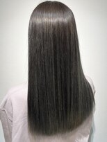 エイクス ヘア デザイン×美髪クリニック 千葉(AQs hair design)&nbsp;くびれヘア/アプリコットオレンジ/夏/髪質改善[千葉駅]