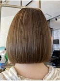 ミディアム/ボブ/透明感カラー/小牧美容室