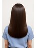 【癖が気になる方に】癖とボリュームを抑える艶髪ストレート