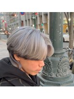 メンズサロン ガウディ 博多店(men's salon Gaudi) エンドカラー×メンズウルフカット