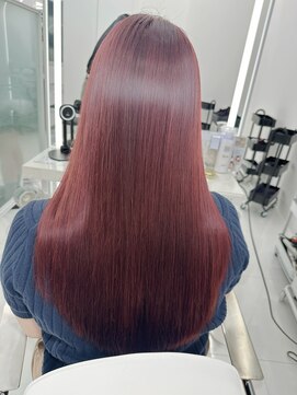 コア プラス 立川(COA PLUS) 韓国風レイヤーカット髪質改善ダブルカラーハッシュカット