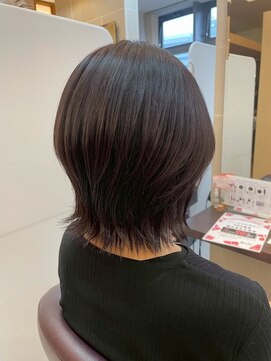 髪質改善/顔周りレイヤーカット/グレージュ[千葉/千葉駅]