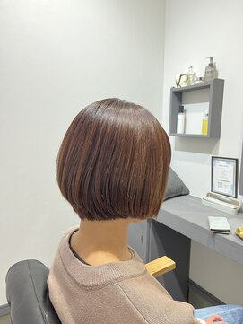 シルキーエステで丸みボブ♪