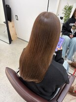 ニュイ 木更津(nuit)&nbsp;着物ヘア/大人ガーリー/ダークアッシュ/似合わせカット/木更津