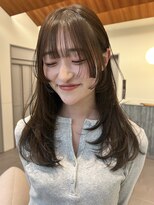 ローレンアオ(LOREN AO)&nbsp;黒髪/クラゲヘアー/オリーブグレー/小顔/ココアベージュ/矢場町