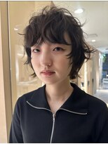 ビファインイーハアヴェダ(Befine e-ha AVEDA)&nbsp;ウルフショートパーマ