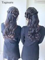 タグマル 京都推し活ヘア☆2026年トレンドくるみちゃんヘア☆ヘアセット