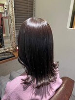 ムーン(moon)&nbsp;ピンクベージュ/アンブレラカラー/クールショート/前髪/武蔵小杉