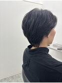襟足ありのメンズスタイル