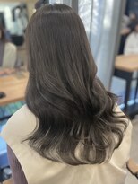 アイヴィ 表参道(IVY)&nbsp;ブリーチなしダブルカラー透明感グレージュ艶感たっぷり